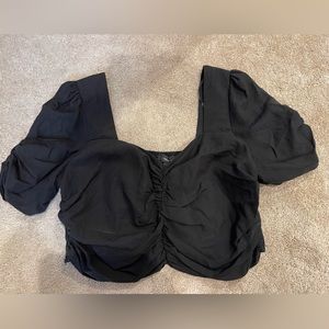 Black Crop Top